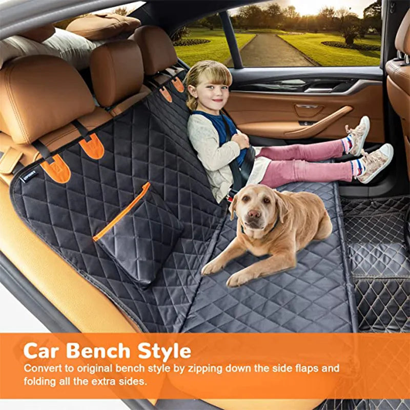 Dog Car Seat Cover Waterproof - Travel Mat.
